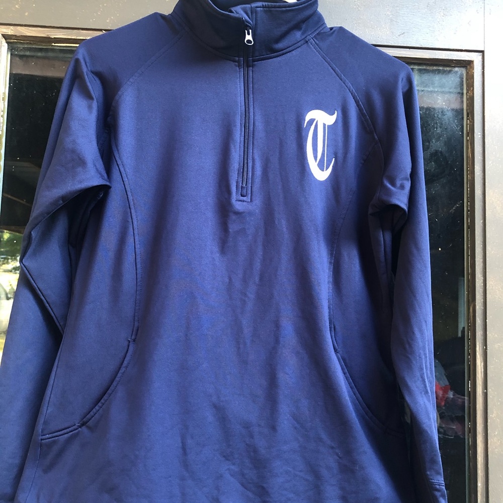 Sport Tek Mbl Detroit Tiger Blue Jacket Size Small View 5